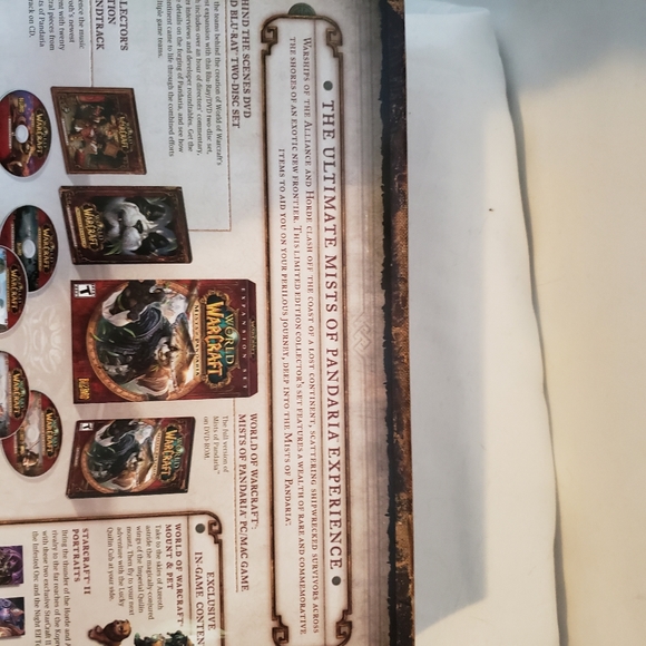 World of Warcraft mists of pandaria collectors - Picture 4 of 16